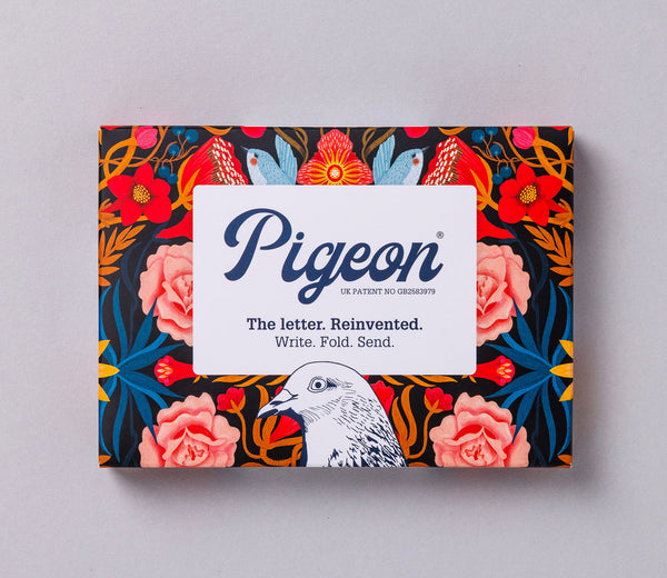 Bright & Beautiful Pigeon Letter Paper 6-pack