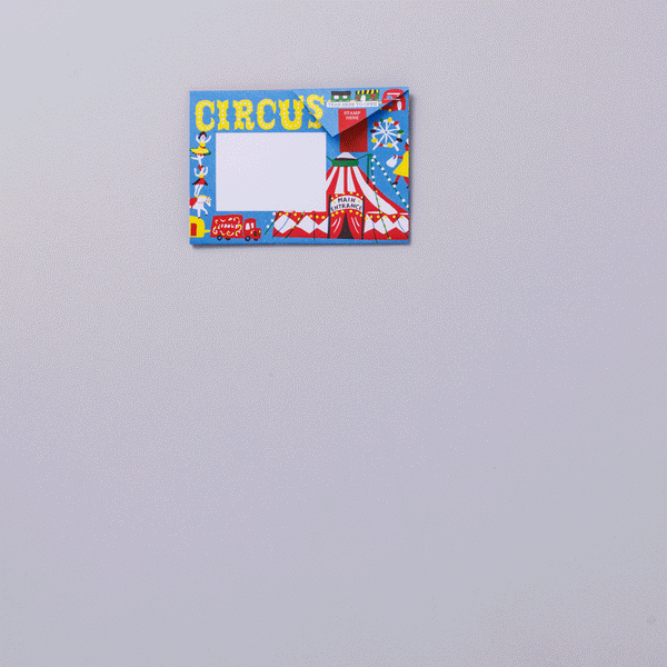 Circus Pigeon Letter Paper 6-pack