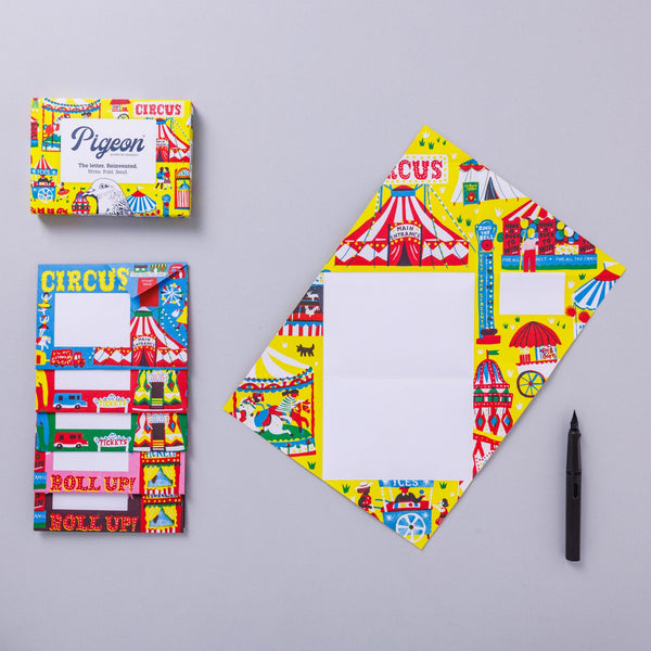 Circus Pigeon Letter Paper 6-pack