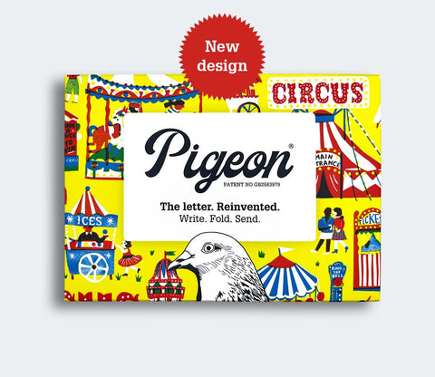 Circus Pigeon Letter Paper 6-pack