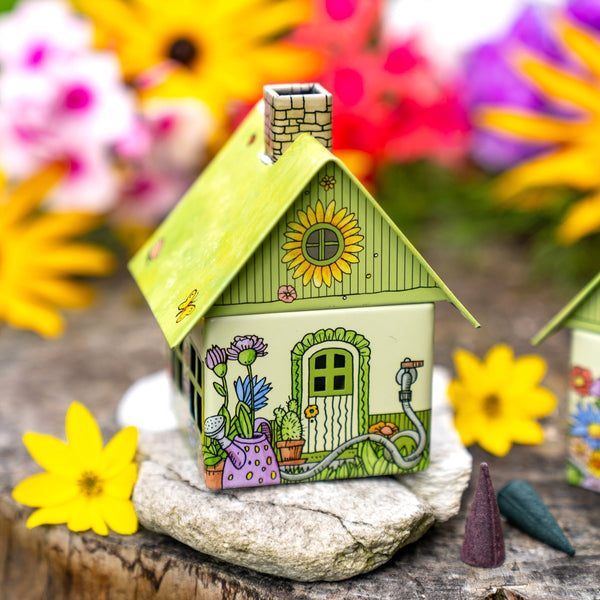 Floral Cottage Smokehouse for incense