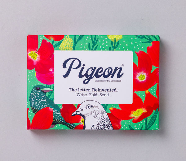 Dusk to Dawn Pigeon Letter Paper 6-pack