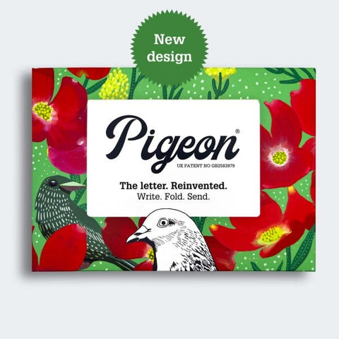 Dusk to Dawn Pigeon Letter Paper 6-pack