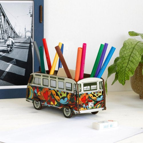 VW Campervan Pen pot (choice of colour)