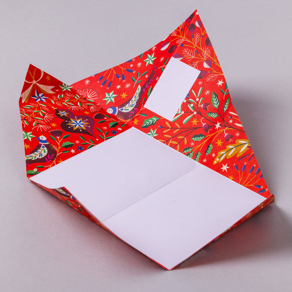 Festive Pigeon Letter Paper 6-pack