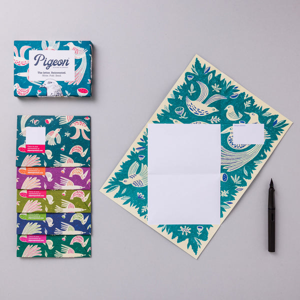 Fig & Feather Pigeon Letter Paper 6-pack