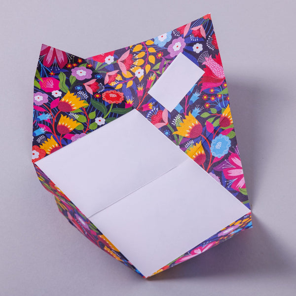 Floral Fantasia Pigeon Letter Paper 6-pack