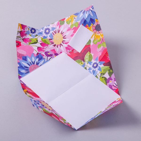 Floral Fantasia Pigeon Letter Paper 6-pack