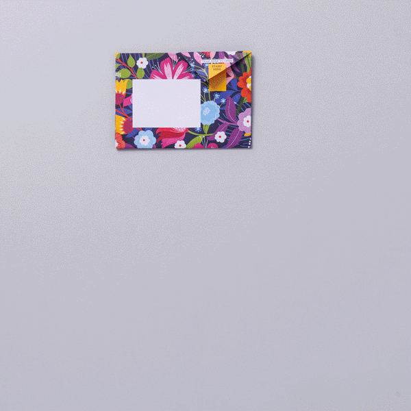 Floral Fantasia Pigeon Letter Paper 6-pack
