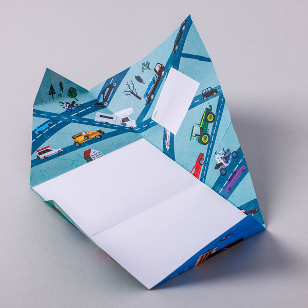 Hop On Board Pigeon Letter Paper 6-pack