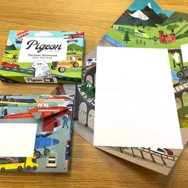 Hop On Board Pigeon Letter Paper 6-pack