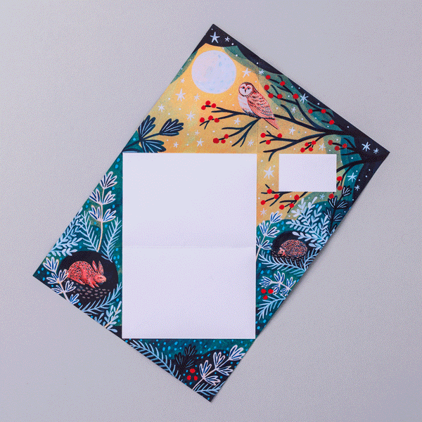 Harvest Moon Pigeon Letter Paper 6-pack