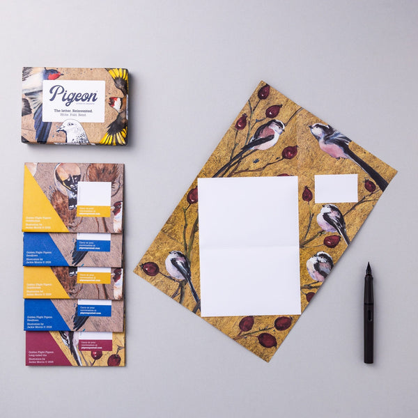 Golden Flight Pigeon Letter Paper 6-pack