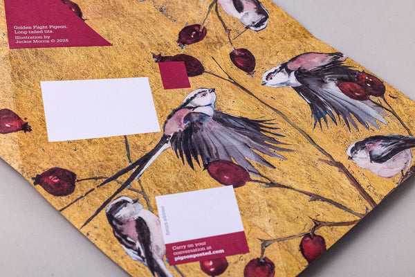Golden Flight Pigeon Letter Paper 6-pack