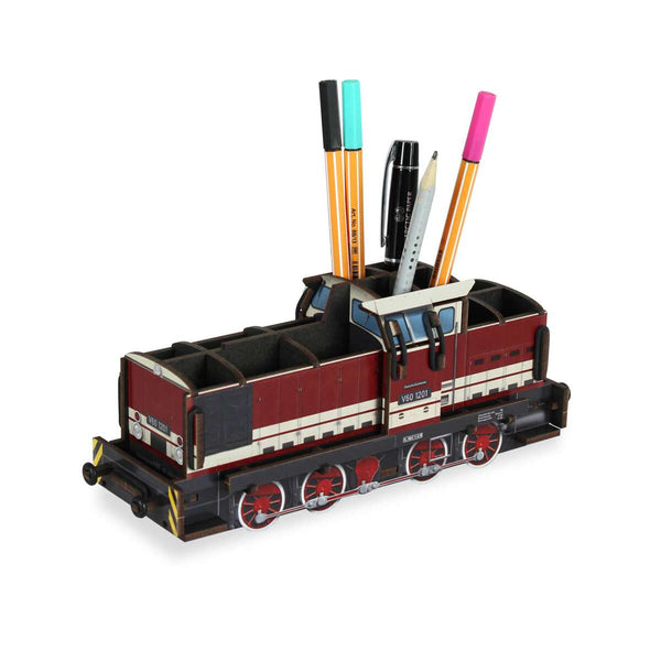 Diesel Locomotive V60 Pen Pot - Choice of Colour