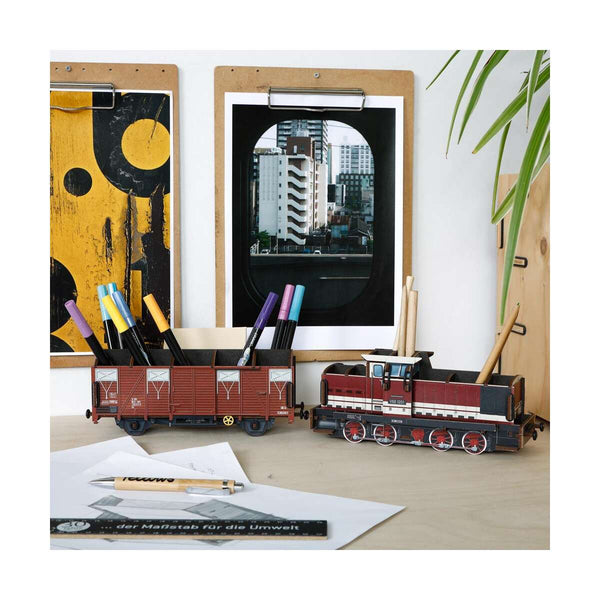 Diesel Locomotive V60 Pen Pot - Choice of Colour