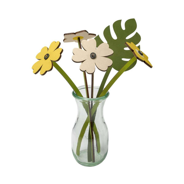 Everlasting Wooden Spring Flower Bouquet