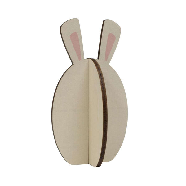Hanging Wooden Easter Decorations (set of 6)