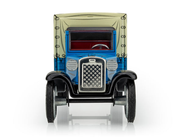 Model T-style toy car on a white background