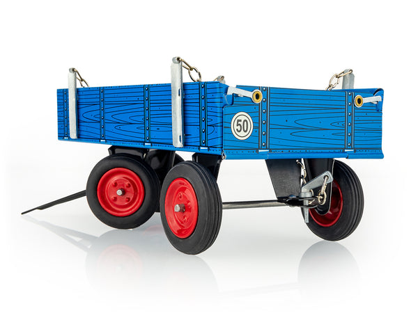 Kovap blue classic tractor trailer collectible