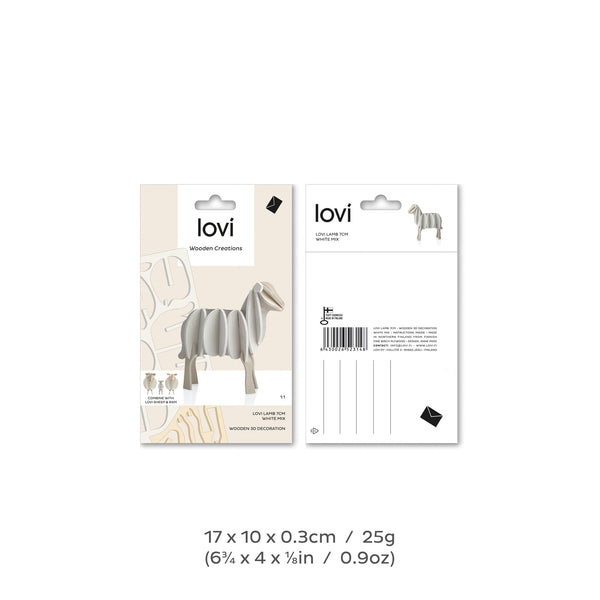 Lamb 7cm - Choice of Colour