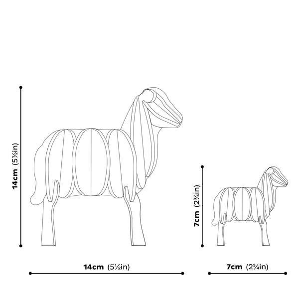Lamb 7cm - Choice of Colour