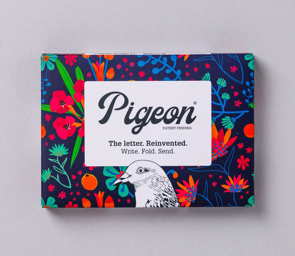 Midnight Garden Pigeon Letter Paper 6-pack