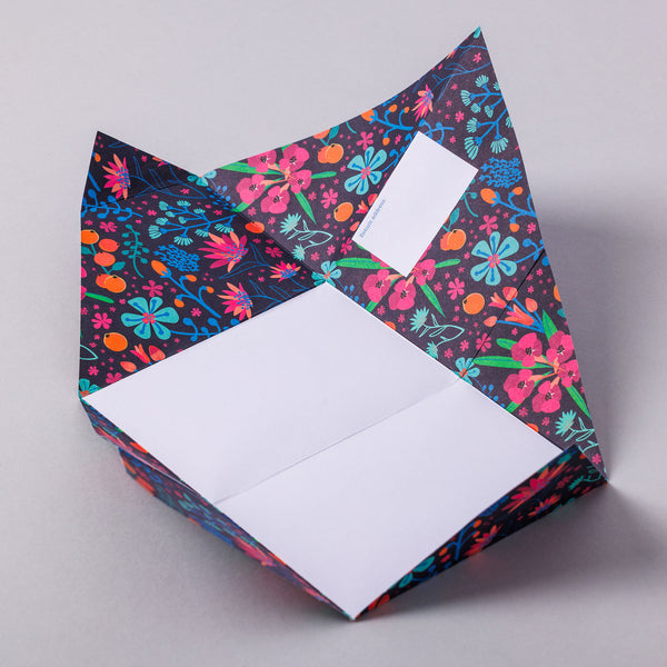 Midnight Garden Pigeon Letter Paper 6-pack