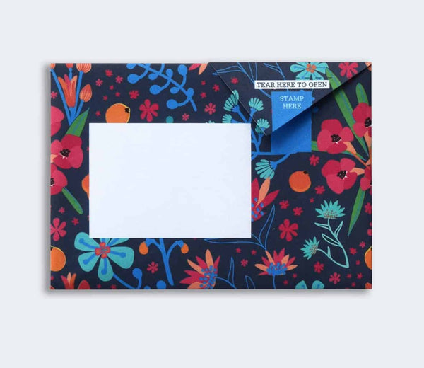 Midnight Garden Pigeon Letter Paper 6-pack