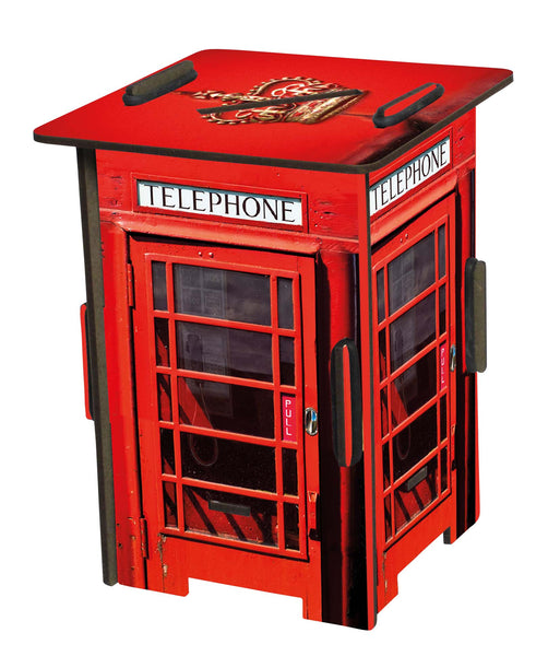 Werkhaus - Red Telephone Box Pen Pot or Moneybox