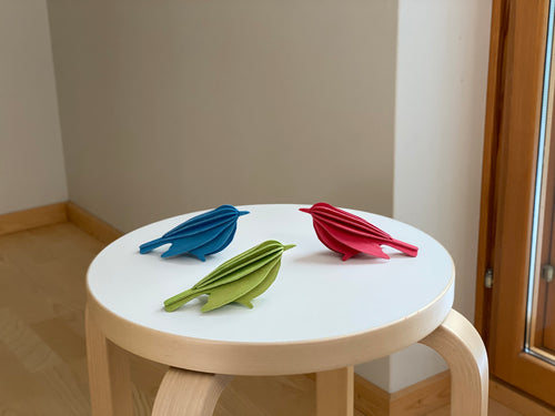 Minibird  5cm - makes 3 mini birds - Choice of colour