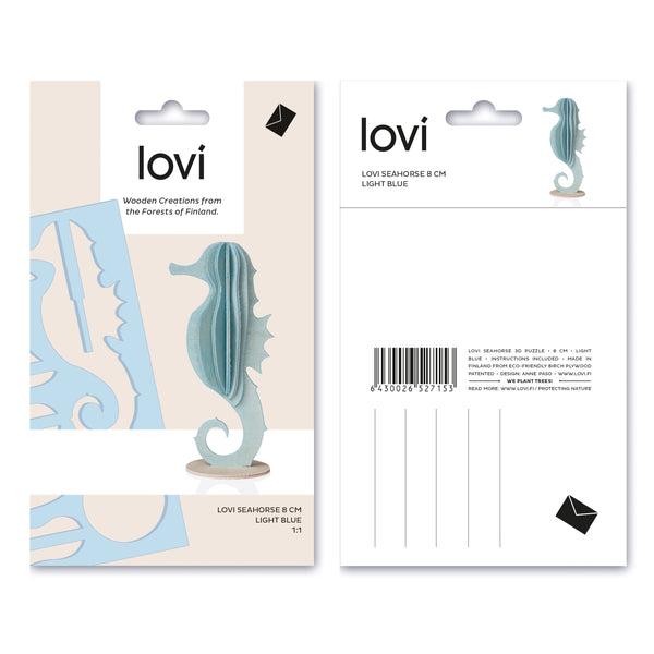 Seahorse 8cm - Choice of Colour