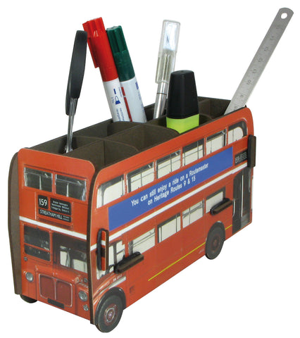 Werkhaus - Double Decker Bus Pen pot