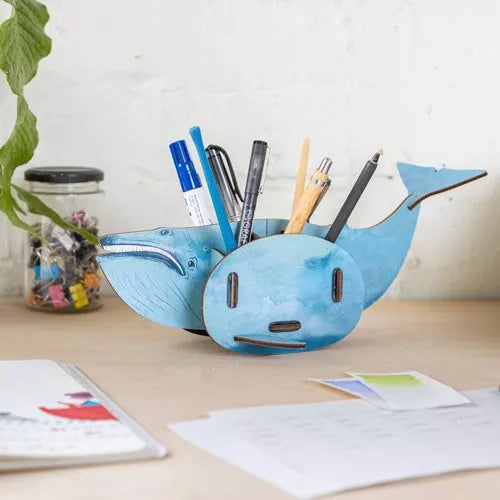 Blue Whale Pen Pot