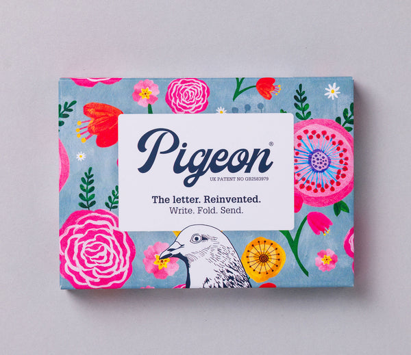 Wildflower Pigeon Letter Paper 6-pack