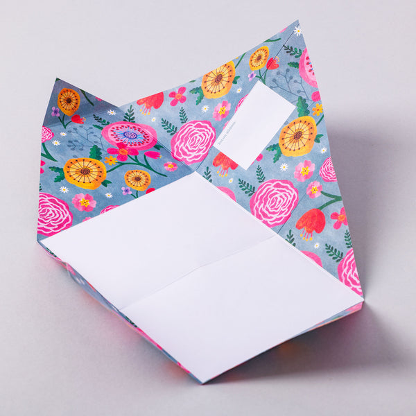 Wildflower Pigeon Letter Paper 6-pack