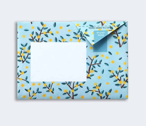 Wildflower Pigeon Letter Paper 6-pack