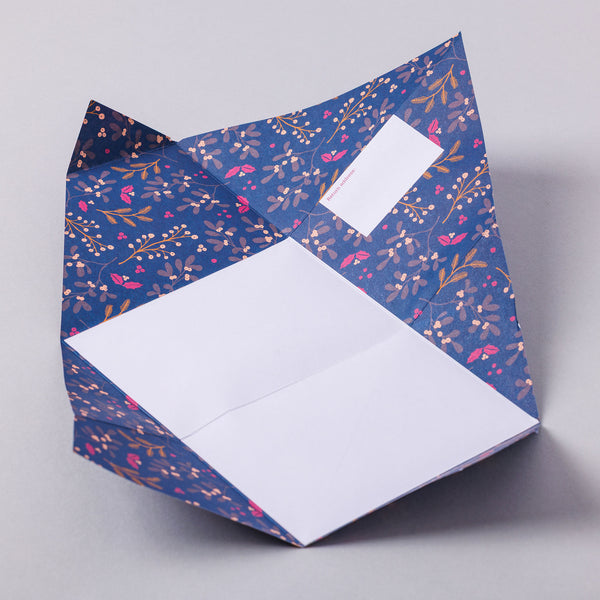 Winter Berries Pigeon Letter Paper 6-pack