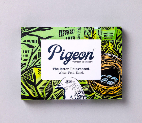 Wonderfully Wild Pigeon Letter Paper 6-pack