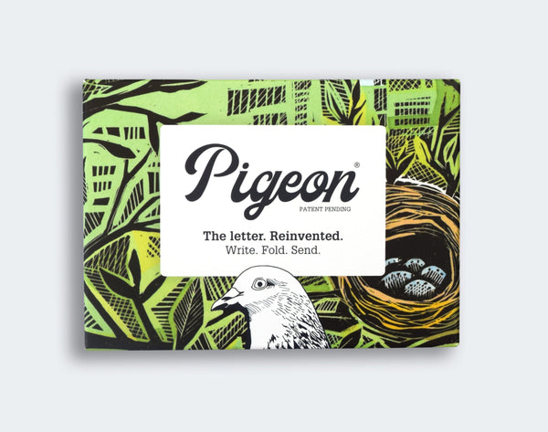 Wonderfully Wild Pigeon Letter Paper 6-pack
