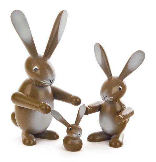 Rabbit family (set of 3)