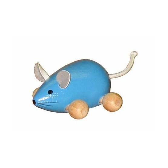 Miva - Wooden Mouse (Choice of colour)