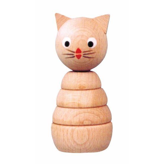 Miva - Stacking Cat Puzzle (Choice of colour)