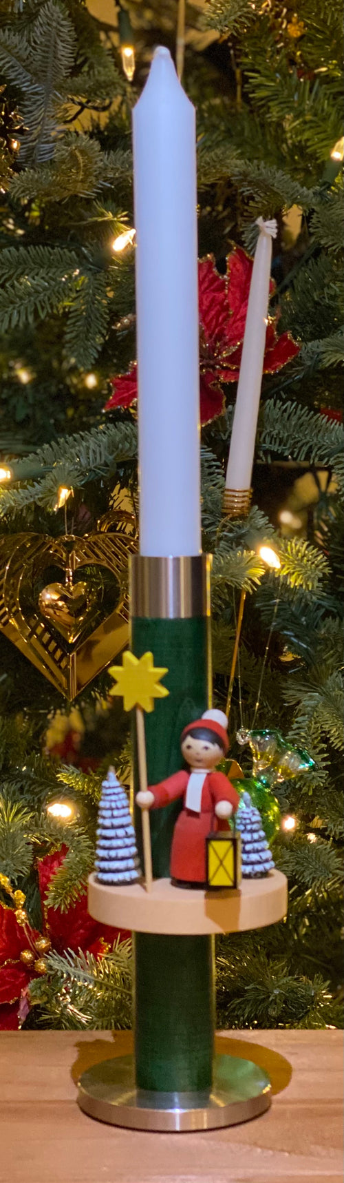 Candlesticks - Green Large