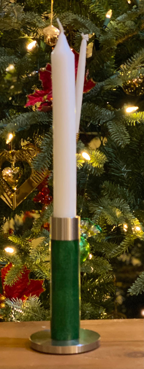 Candlesticks - Green Small