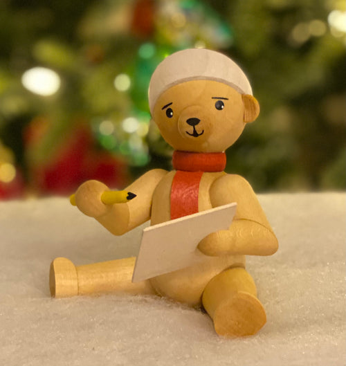 Teddy with wish list
