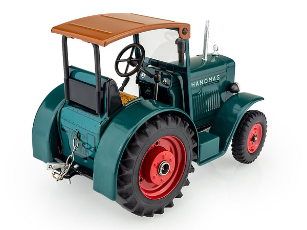 Dark green Kovap Hanomag Tractor side view