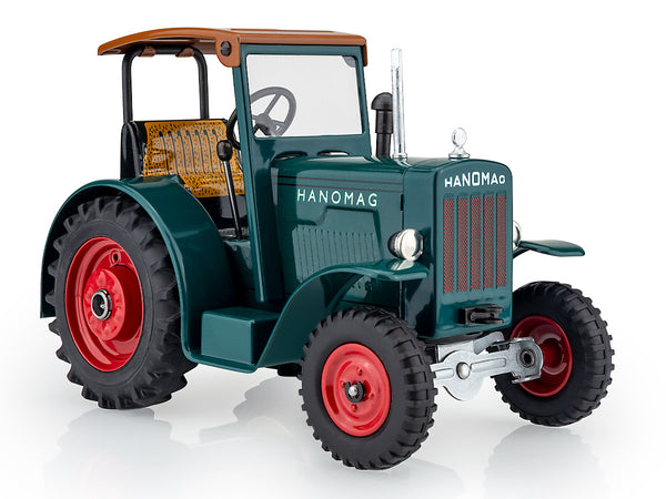 Dark green Kovap Hanomag Tractor side view