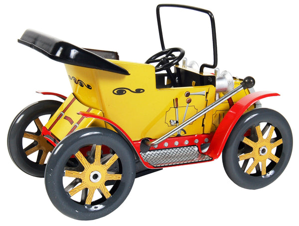 Kovap yellow Old Timer Car tin toy