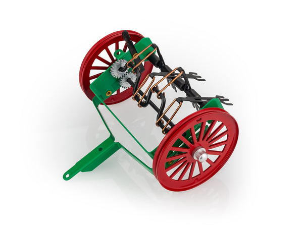 Kovap metal tedder farming tool green and red 
